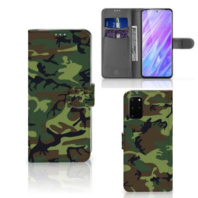 Samsung Galaxy S20 Plus | Telefoon Hoesje | Army Dark