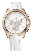 Horlogeband Tommy Hilfiger TH-233-3-34-1654 (TH679301666) Rubber Wit - thumbnail