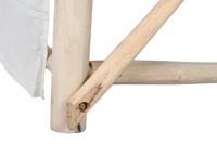 Solstol Home ESPRIT Wit Natuurlijk - thumbnail