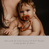 Siliconen fopspeenclip Colour Essence SUAVINEX groen - thumbnail