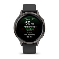 Garmin Venu 4 3,05 cm (1.2") AMOLED 41 mm Digitaal 390 x 390 Pixels Touchscreen Zwart Wifi GPS - thumbnail