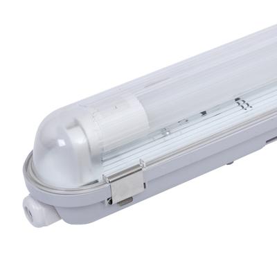 10x LED TL armatuur 120cm - T8 (G13) - 18 Watt 2250 lumen (140lm/W) - 3000K warm wit (830) - Koppelbaar - Flikkervrij - IP65 Waterdicht 10x LED TL armatuur 120cm - T8 (G13) - 18 Watt 2250 lumen (140lm/W) - 3000K warm wit (830) - Koppelbaar - Flikkervrij - IP65 Waterdicht