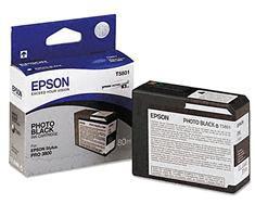 Epson Inktcartridge T5801 Origineel Foto zwart C 13 T 580100