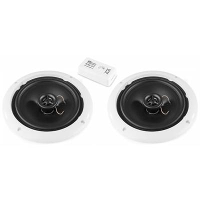 Power Dynamics BT10SET versterker met BT + 2 plafondspeakers IPX5 5 inch Power Dynamics BT10SET versterker met BT + 2 plafondspeakers IPX5 5 inch