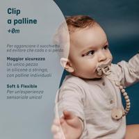 Siliconen fopspeenclip Colour Essence SUAVINEX hemelsblauw - thumbnail