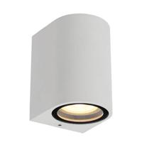 Lucide ZARO - Wandspot / Wandlamp Binnen/Buiten - 1xGU10 - IP44 - Wit - thumbnail