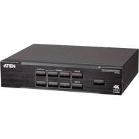 ATEN VP1420 HDMI-Matrix-switch 3D-weergave mogelijk, Met audiopoorten, Ultra HD-geschikt, Met ingebouwde converter, Rackmontage mogelijk Zwart - thumbnail