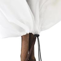 VidaXL Vlieshoezen voor planten met trekkoord 4 st 70 g/m² 0,8x0,8 m - thumbnail