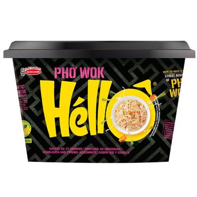 Instant pho wok knoflook en ui glutenvrij 76 Gram
