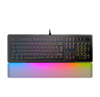 Optisch en mechanisch gamingtoetsenbord - ROCCAT - ROC-12-004 Vulcan II Max - Lineair - RGB-verlichting - Zwart - thumbnail