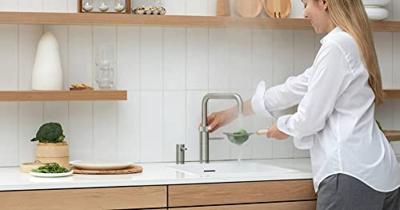 Quooker Fusion Square RVS Kraan Grijs