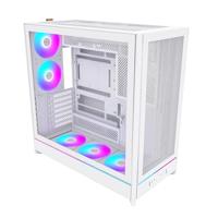MONTECH Midi-tower Behuizing, Gaming-behuizing, PC-behuizing Wit - thumbnail
