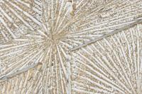 Wanddecoratie Home ESPRIT Wit Gouden Modern Decapé 120 x 3,5 x 120 cm - thumbnail