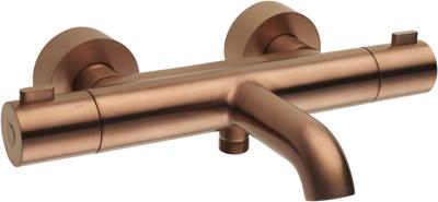 Ben Lavion thermostatische badkraan geborsteld koper pvd-coating