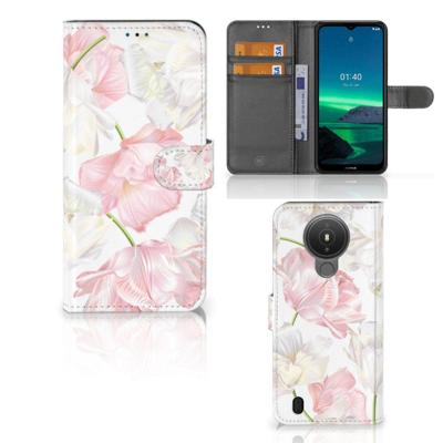 Nokia 1.4 Hoesje Lovely Flowers Nokia 1.4 Hoesje Lovely Flowers
