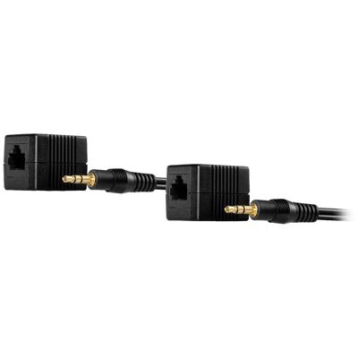 LINDY 70450 Audio-extender Audio, stereo (3.5 mm jackplug) Via netwerkkabel RJ45 100 m