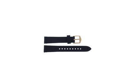 Horlogeband Fossil ES4334 Leder Blauw 16mm