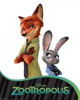 Poster Zootropolis Characters 40x50cm - thumbnail