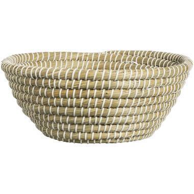 Mand Noos - wit/groen - Ø32 cm