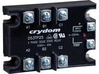 Crydom Halfgeleiderrelais D53TP50D 50 A Schakelspanning (max.): 530 V/AC Schakelend bij overbelasting 1 stuk(s) - thumbnail