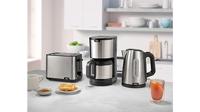 Braun KF 1505 BK Koffiezetapparaat RVS, Zwart Capaciteit koppen: 9 - thumbnail