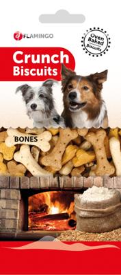 Hondensnack Koekjes Crunch Bones 500 gr 500 gr Flamingo Hondensnack Koekjes Crunch Bones 500 gr 500 gr Flamingo
