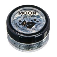 Moon Creations grote glittervlokken bio 3 gr zilver - thumbnail