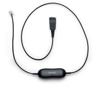 Jabra GN1216 Telefoonheadset kabel Zwart - thumbnail