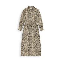 Another-Label blousejurk Adeleide met panterprint beige - thumbnail