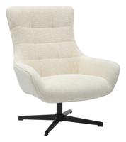 Artistiq Draaifauteuil 'Erskine' Chenille, kleur Beige - thumbnail
