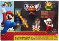 Super Mario Diorama Set - Lava Castle - thumbnail