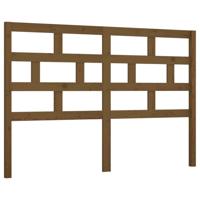 Hoofdbord 166x4x100 cm massief grenenhout honingbruin - thumbnail