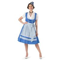 Dirndl Jurk Heike Blauw - thumbnail