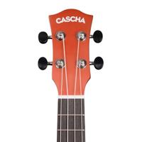 Cascha CUC102S concert ukelele set rood - thumbnail
