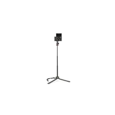JOBY JB01548-BWW Telepod Pro Kit Uittrekbare monopod Selfie Stick (met kogelkop, voor spiegelloze, compacte camera's, 360°, actiecamera's, vlogging), zwart