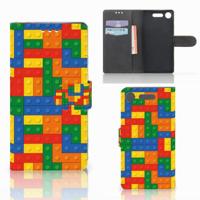 Sony Xperia XZ1 | Telefoon Hoesje | Blokken - thumbnail