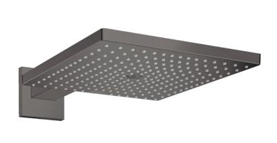 Hoofddouche HansGrohe Raindance E 300 1jet Met Douche-arm Geborsteld Zwart Chroom