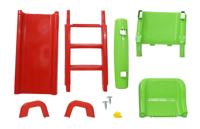 Glijbaan funny slide rood - thumbnail