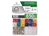 Quadrios 22C423 Assortiment kabelschoenen 0.5 mm² - 6 mm² Rood, Blauw, Geel, Groen, Wit, Transparant 1 set(s) - thumbnail