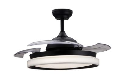 Plafondventilator met licht Philips Atlas Zwart 35 W 28 W 4500 Lm (2700 K)