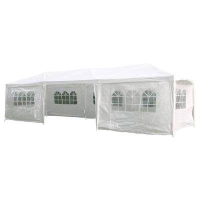 HI partytent met zijwanden 3x9 m wit