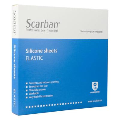 Scarban Elastic Silicone Sheet 5x7,5cm 2
