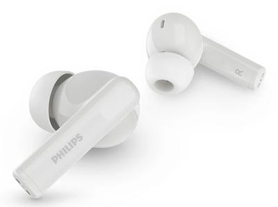 Philips TAT2520WT Noise Cancelling True Wireless In Ear Bluetooth-oordopjes - Natuurlijk geluid, Dynamische bass, kleine oplaadhoes, duidelijke gesprekken, goed voor forensen en sporters - Wit Philips TAT2520WT Noise Cancelling True Wireless In Ear Bluetooth-oordopjes - Natuurlijk geluid, Dynamische bass, kleine oplaadhoes, duidelijke gesprekken, goed voor forensen en sporters - Wit