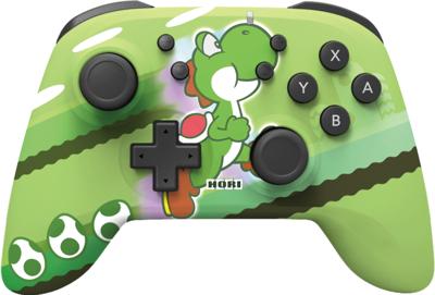 Gamepad - HORI - HORIPAD - Wireless - Verde - Nintendo Switch e OLED - Super Mario - Yoshi-Dash