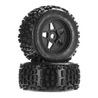 Arrma - 1/8 dBoots Backflip Monster Truck 6S Front/Rear 3.8 Pre-Mounted Tires, 17mm Hex (2) (AR510092) - thumbnail