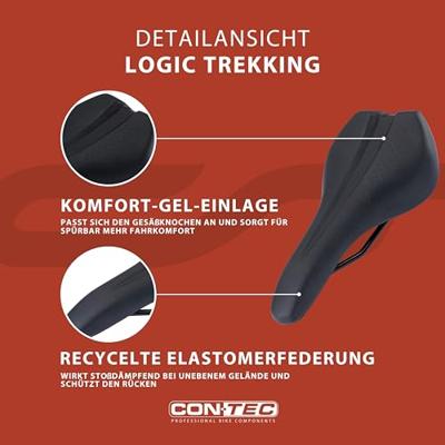 CONTEC zadel "logic" ct saddle logic 270 x 148mm