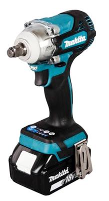 Makita DTW300RTJ DTW300RTJ Accu-slagmoersleutel 330 Nm 18 V Aantal meegeleverde accus: 2 5 Ah Li-ion Incl. 2 accus, Incl. lader, Incl. koffer