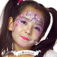 Grim&apos;tout schminkpalet Carnaval, 9 kleuren - thumbnail