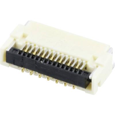 Molex 5025982593 FFC/FPC-aansluiting FFC Totaal aantal polen: 25 Rastermaat: 0.3 mm Inhoud: 1 stuk(s) Tape on Full reel