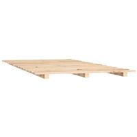Bedframe massief grenenhout 120x200 cm - thumbnail